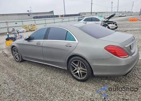 2015 Mercedes-Benz S 550 from USA, damaged, VIN WDDUG8CB9FA097099